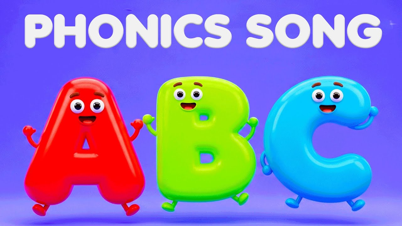 🍎 A A Apple | ABC Phonics Song with Cute Cartoon Animation | A is for Apple | ABC SONG'S