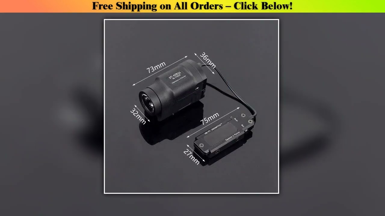 Zenitco AK-SD Flashlight With Perst-4 Tactical Rifle Airsoft AK 47 Strobe Weapon Gun Light Surefir