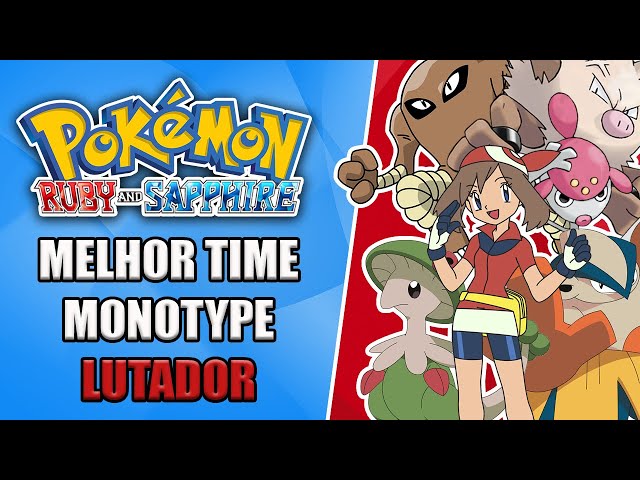 Pokémon Emerald - Melhor Time MONOTYPE [ÁGUA] 
