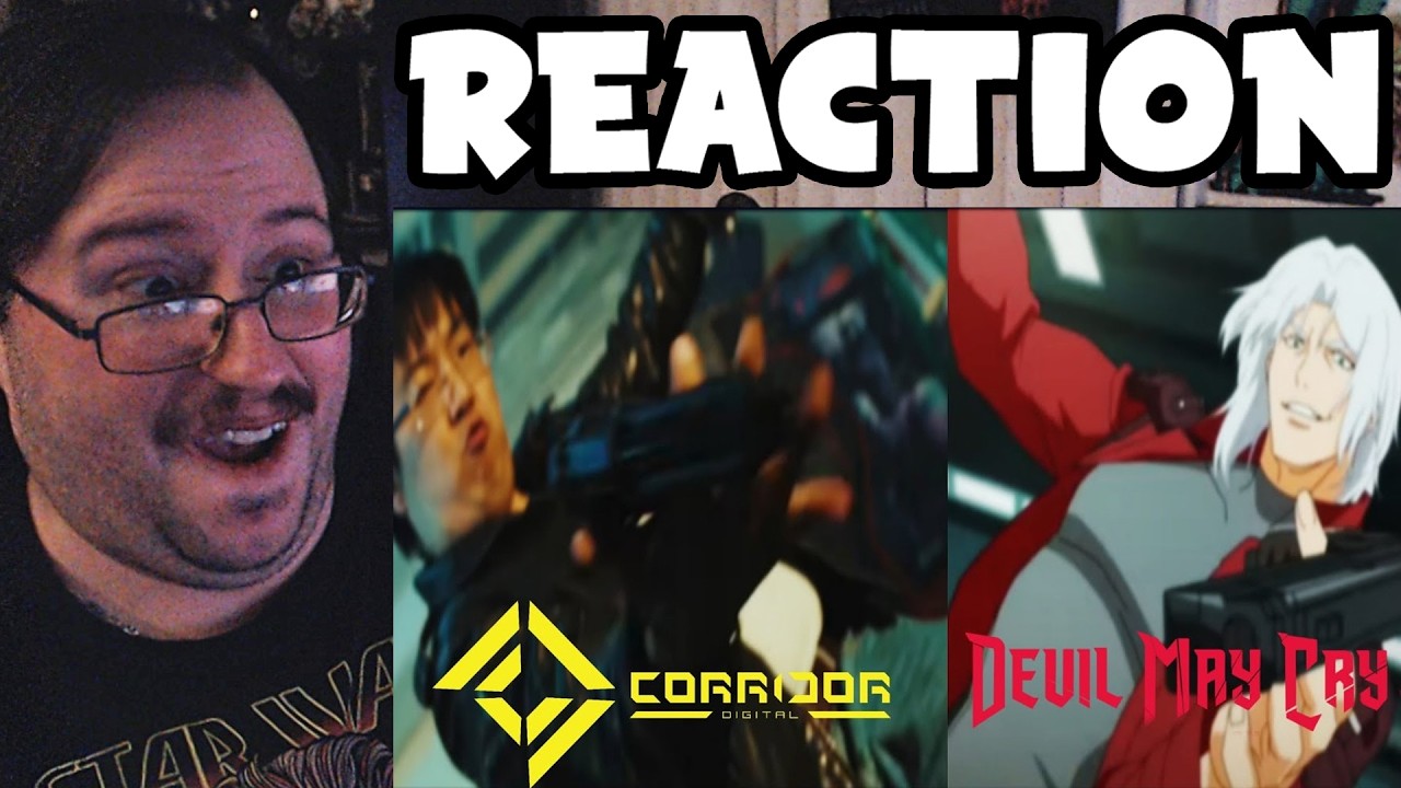 Did Devil May Cry Netflix Rip Off this Corridor Video? (Also TactiCOOL RELOADS REACTION)