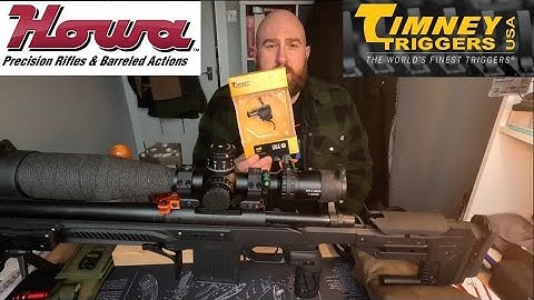 New Timney trigger in my Howa 1500 6.5creedmoor