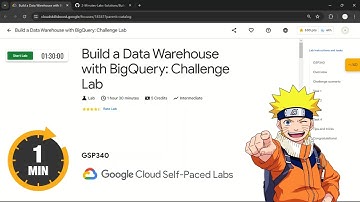 Build a Data Warehouse with BigQuery: Challenge Lab | #qwiklabs | #GSP340