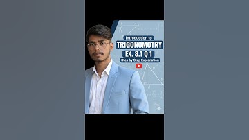 📘 "Class 10 | Chapter 8 | Exercise 8.1 | Question 1 Explained Step-by-Step" #shorts