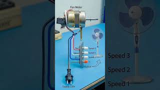 Bajaj fan speed regulator wire connection