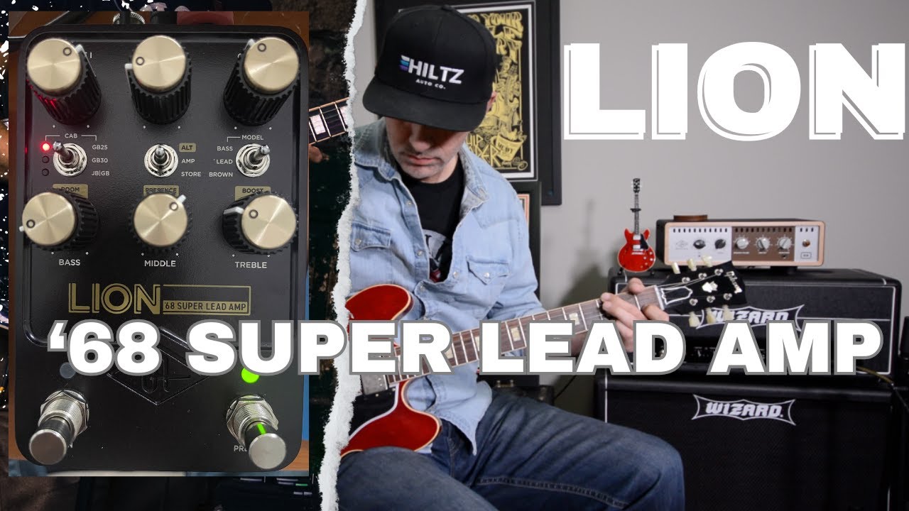 UAFX Lion ‘68 Super Lead Amp Universal Audio UAFX Lion '68 Super Lead Amp Pedal - Vintage King