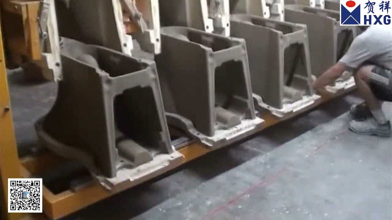 Casting bench for one piece toilet