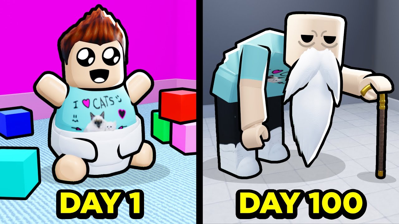 Spending 100 Days As Johnny In AUT (Roblox) 