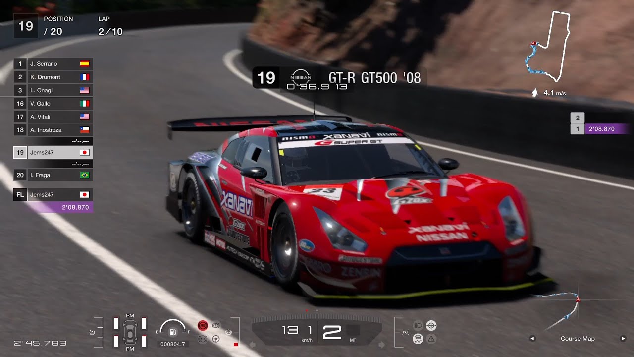 GT7】Weekly Challenges：ワールドツーリングカー800：マウント