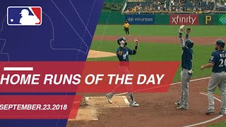 Watch all the home runs from September 23, 2018