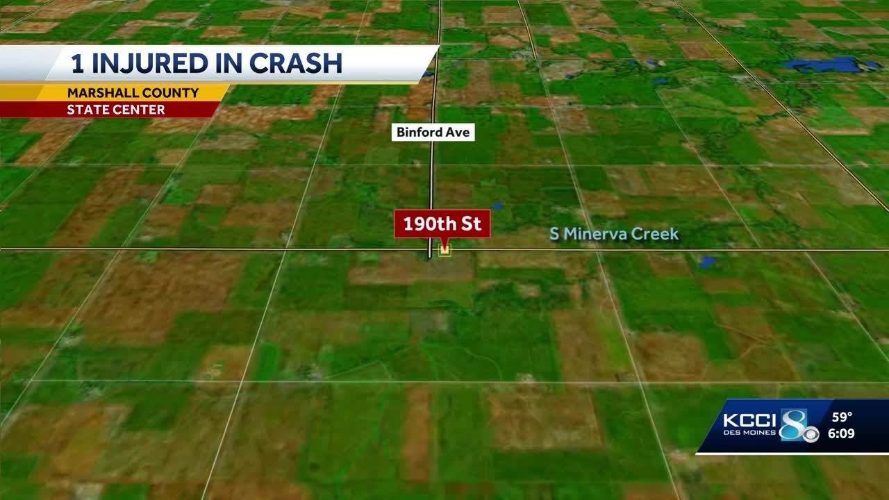 Central Iowa ATV rider injured in crash with car - YouTube