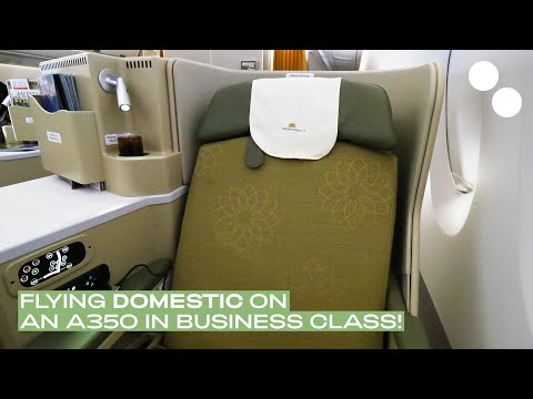 Video VIETNAM AIRLINES A350-900 BUSINESS CLASS VN238 SGN-HAN - youtube