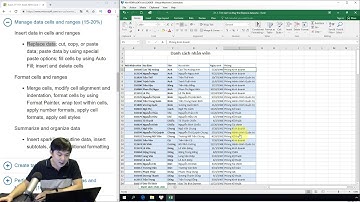 Ôn thi MOS Excel 2016: 2.1.1. Tìm kiếm và thay thế dữ liệu (Replace data)