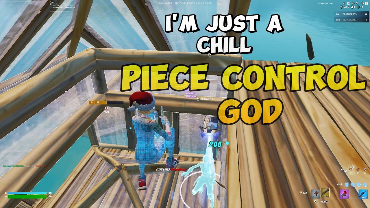 I'M JUST A CHILL PIECE CONTROL GOD 👼 - YouTube
