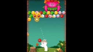 Line bubble game 2 level 300 라인버블 레벨 300 LINE バブル2