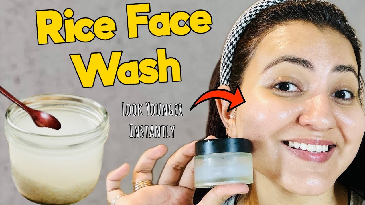 World's Best Rice Face Wash for Glowing Skin | Instant Tight Bright Glowing Skin