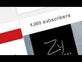 1000 Subscribers!!