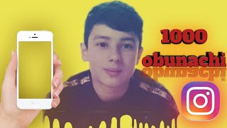 NAKRUTKA 3 daqiqada 1000 obunachi (instagram followers,like,подписчик)bepul darslik @javohirpanjiev1