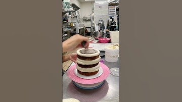 LET’S STACK AND FILL A CAKE #cake #easy #art #howto #cakedecorating #learn #tutorial