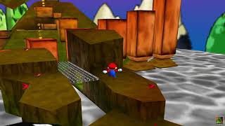 Super Mario 64 (1080p) [Peach's Fury] [Remaining RA] - Floorless Wallkicks [NC] Resimi
