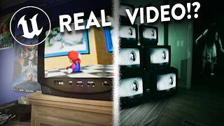 Play ANY Video on Screens in UE5… And It Actually Lights the Room