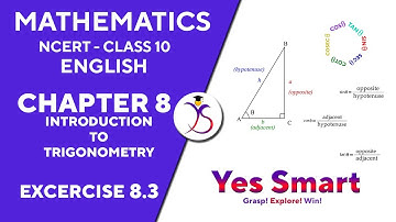 NCERT | CLASS 10 | EX 8.3 | INTRODUCTION TO TRIGONOMETRY ~ Edition 2022/10 [English]