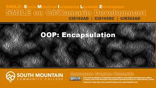 C#/Xamarin Cohort 15E - OOP: Encapsulation (CIS262AD)