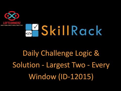 skillrack daily challenge