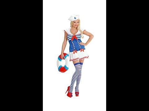 Matrozen kostuum Sailor Girl video