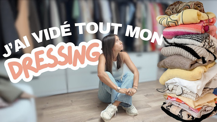 Tri *EXTRÊME* de mon DRESSING : il veut que je me débarrasse de TOUT 👀