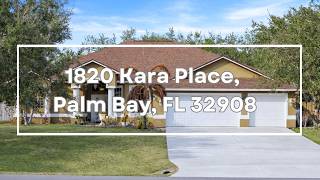 Palm Bay FL Home for Sale on 0.64 Acres | 4 Bed + Office | 3 Bath | 3 Car Garage | 32908 MLS#1071305