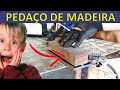 SOLDANDO SEM SOLDADOR USANDO TOCO DE MADEIRA- SERÁ POSSÍVEL?