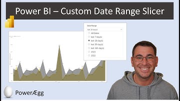 Power BI - Build Your Own Custom Date Range Slicer