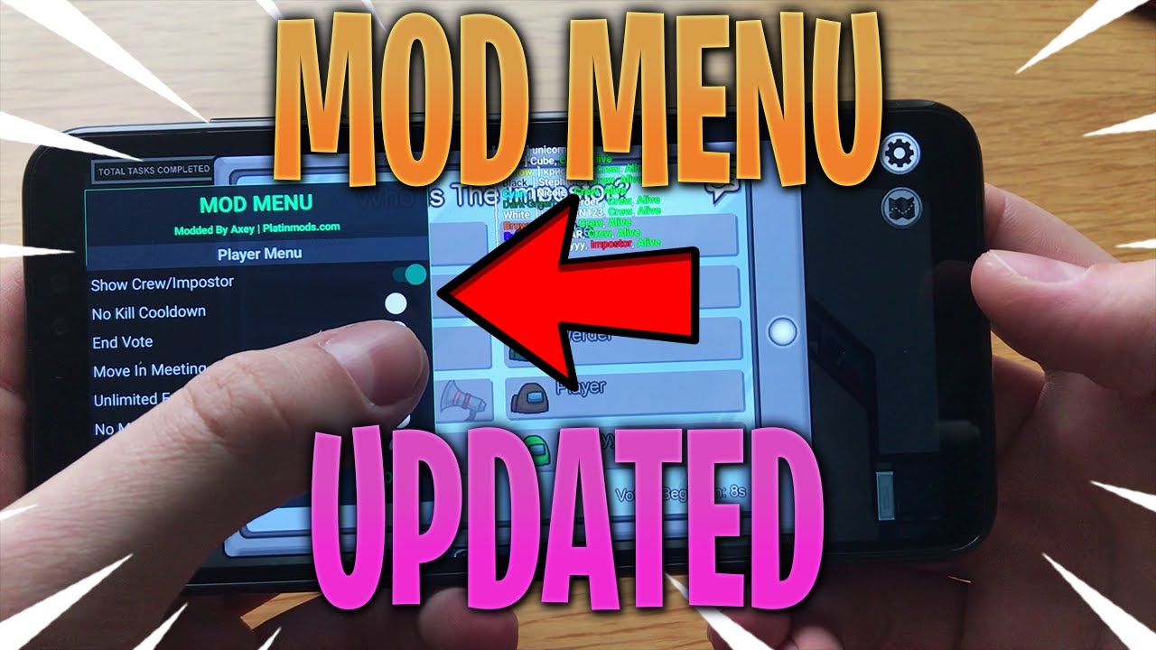 among us hacks mobile mod menu wallhack / X