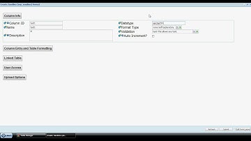 MySQL GUI: How to Create Columns and Modify Columns Using the Enhanced mySQL Portal (ESP)