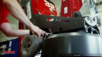 Assembling the machine house