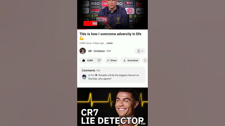 UR Cristiano New YouTube Channel Road To 50 M #shortsfeed #shorts #urcristiano