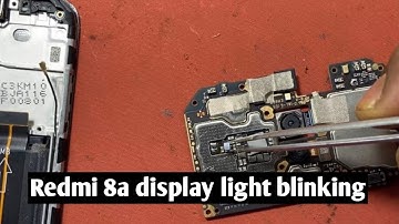 redmi 8a display light problem | mi 8a display light solution