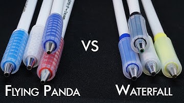 COMPARISON of FLYING PANDA VS WATERFALL MOD - 2 PEN SPINNING MODS AND REVIEW