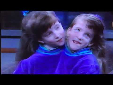 CONJOINED TWINS.       ABIGAIL AND BRITTANY HENSEL ON OPRAH SHOW IN 1996