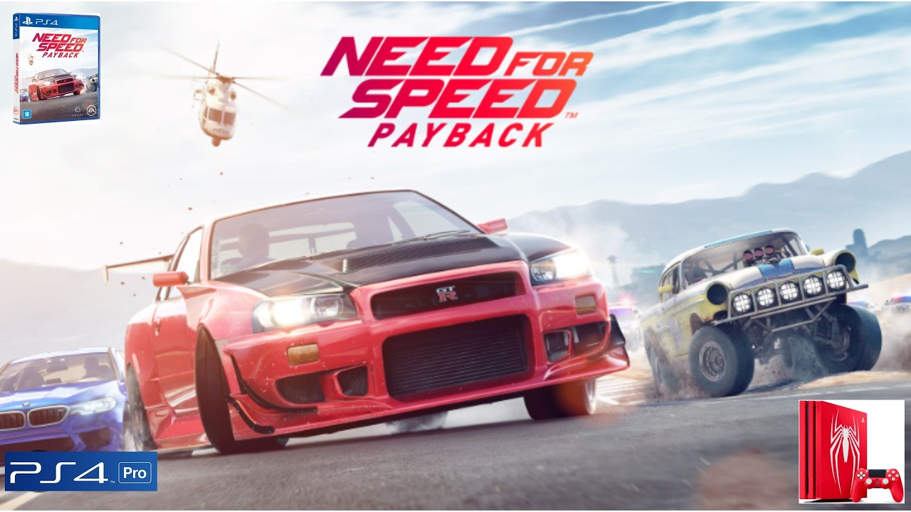 🔥 PS4 PRO RODA NEED FOR SPEED PAYBACK BEM EM 2026?