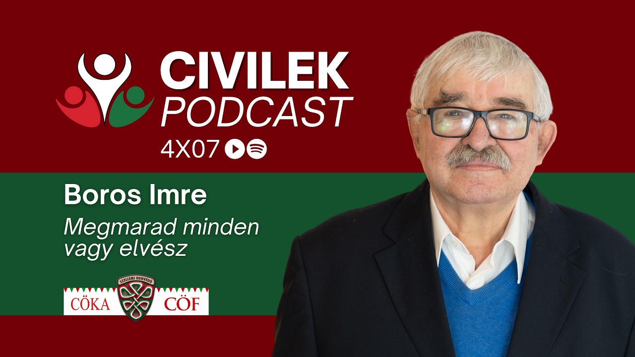 Civilek Podcast - Megmarad minden vagy elvész (vendég: Boros Imre)
