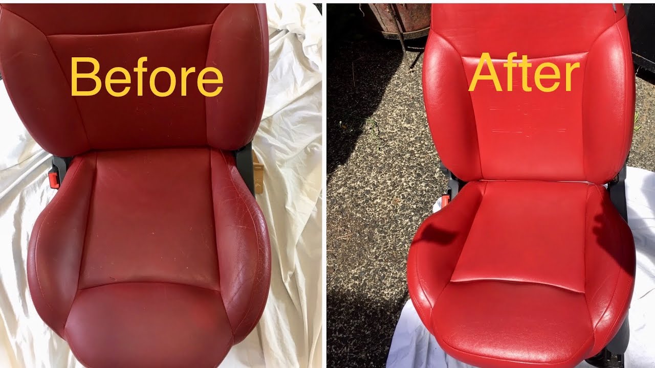 How To Repair Leather Car Seats YouTube
