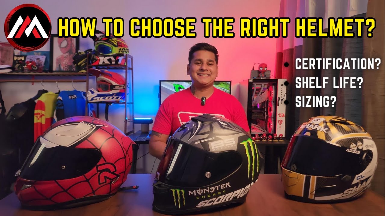 THINGS YOU NEED TO KNOW BEFORE BUYING A HELMET  | SIZING | HELMET SAFETY | CERTIFICATIONS | FAQ