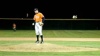 Zach Weller pitching against St.Martin Details