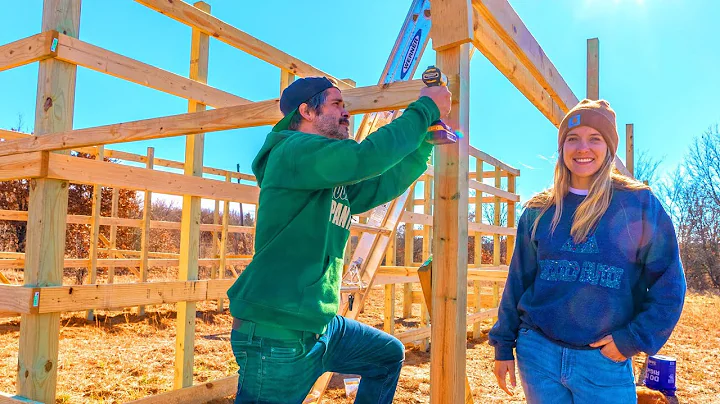 Livestock Barn Build / Danielle is BACK! Homestead...