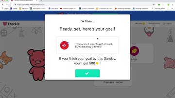 Setting Goals with Freckle Education