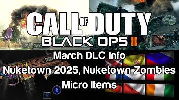 Black Ops 2 DLC - Nuketown 2025, Nuketown Zombies, Micro Items