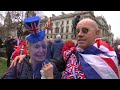 Revellers gather in London to count down Brexit