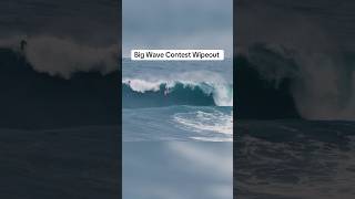 BIG WAVE SURFING WIPEOUT 😳
