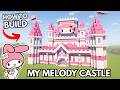 How to Build a Cute My Melody Castle in Minecraft